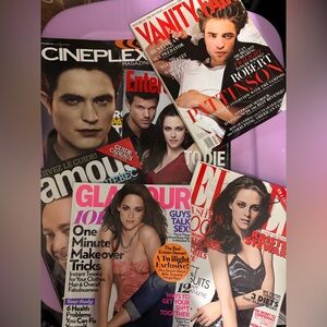 Magazines lot 5 Twilight 🧛🏻‍♀️ Kristen Stewart Robert Pattinson Taylor Lautner